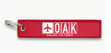 OAK AIRPORT KEY CHAIN